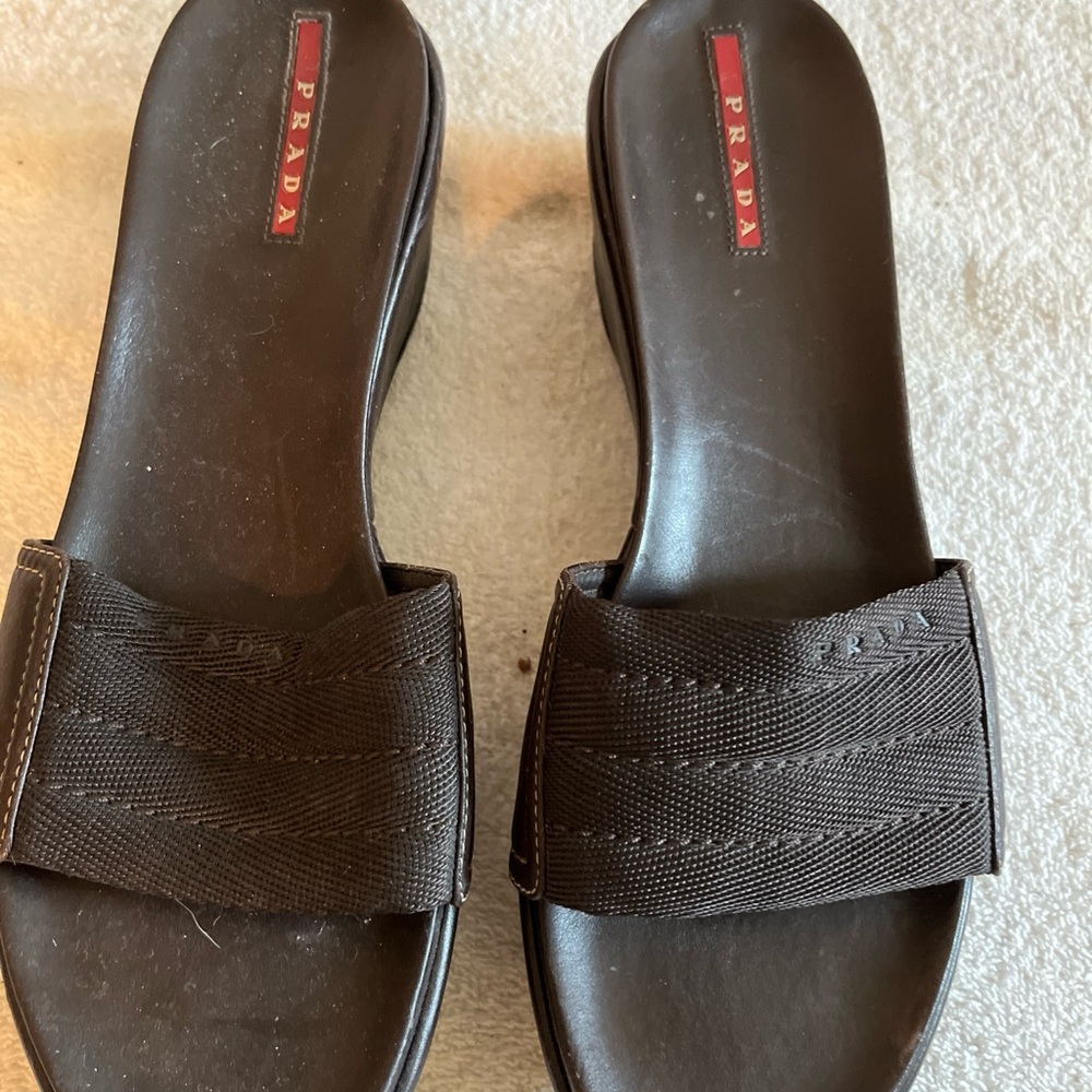 Prada wedge Sandals